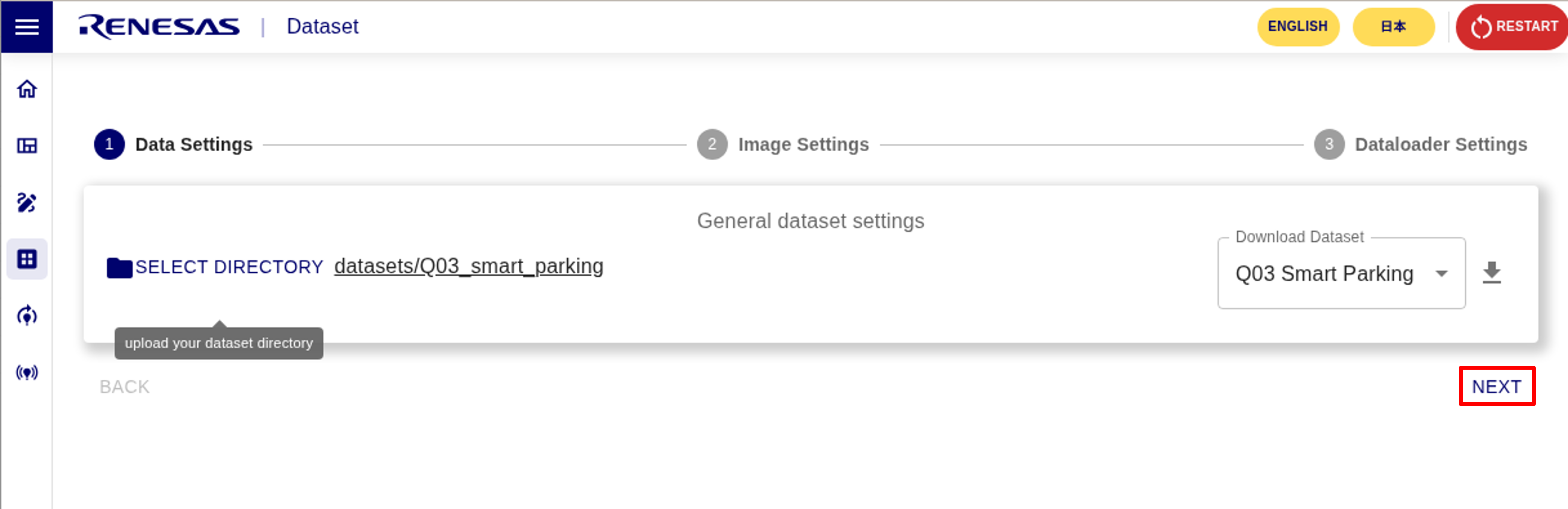 RZ/V TLT Project Loaded